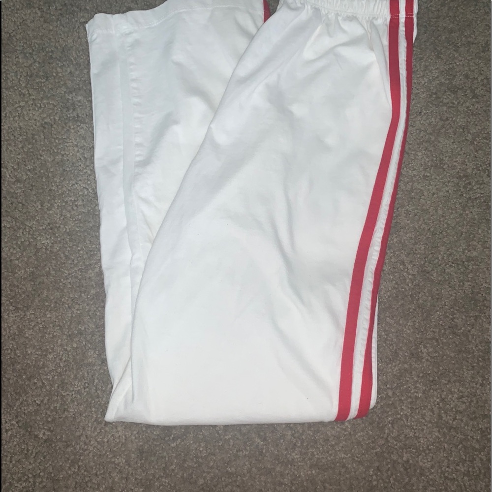 Women’s One Size John Galt Red&White Sweatpants